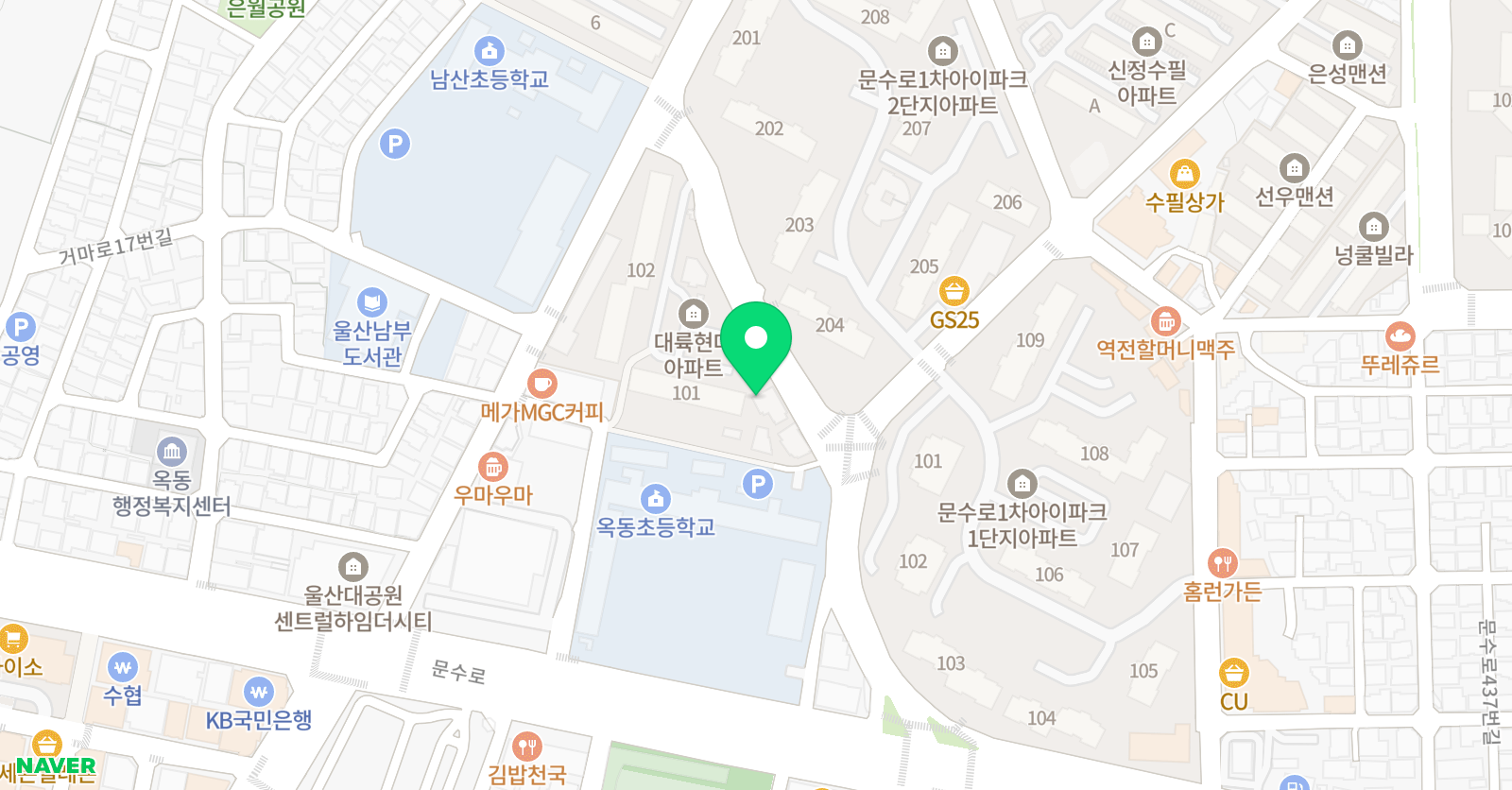 엠티에스 수학전문학원 위치