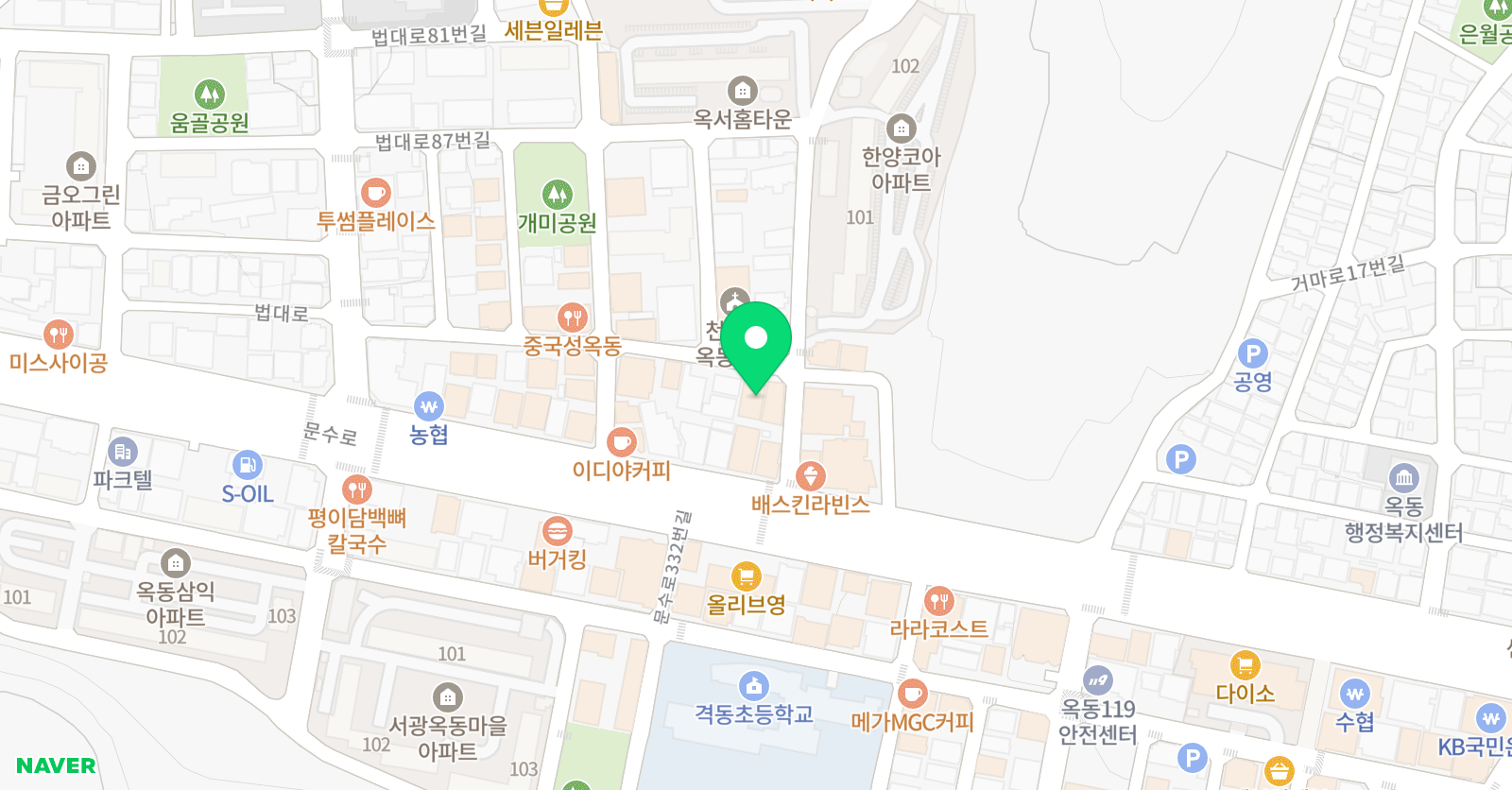 모든 수학교습소 위치