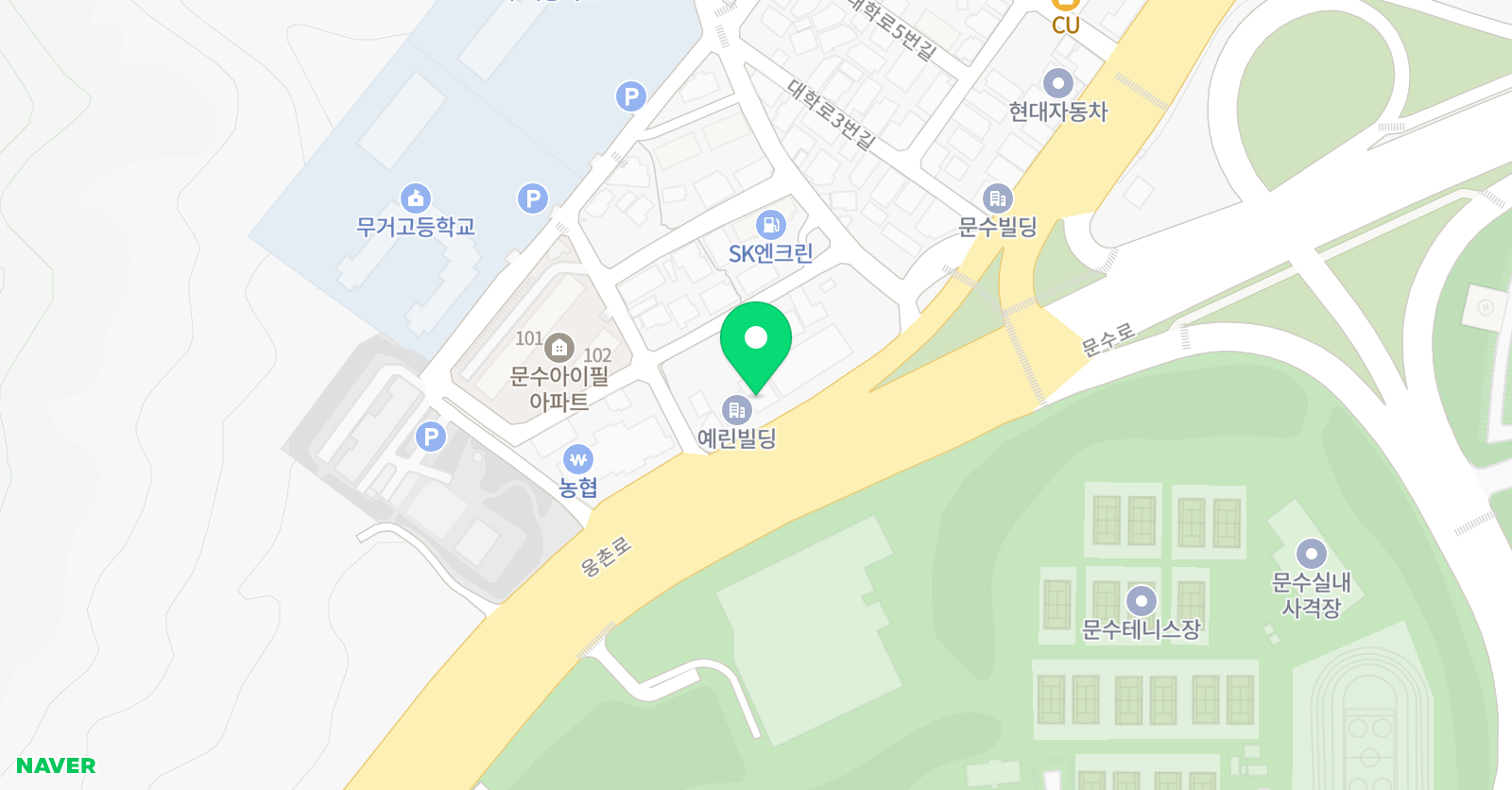 울산탑스포츠 위치