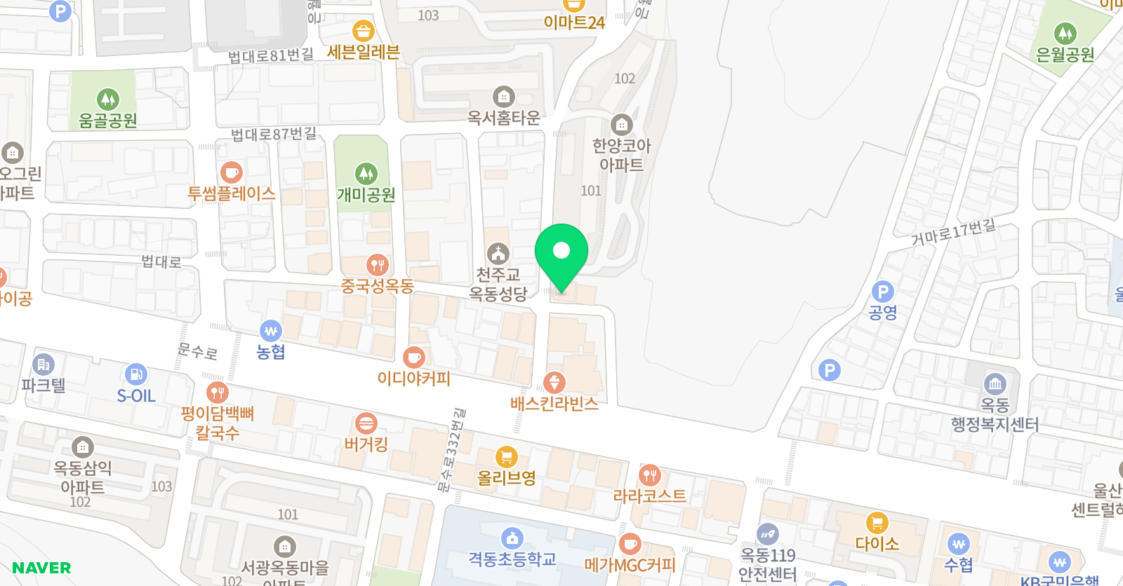 TOP 과학학원 위치