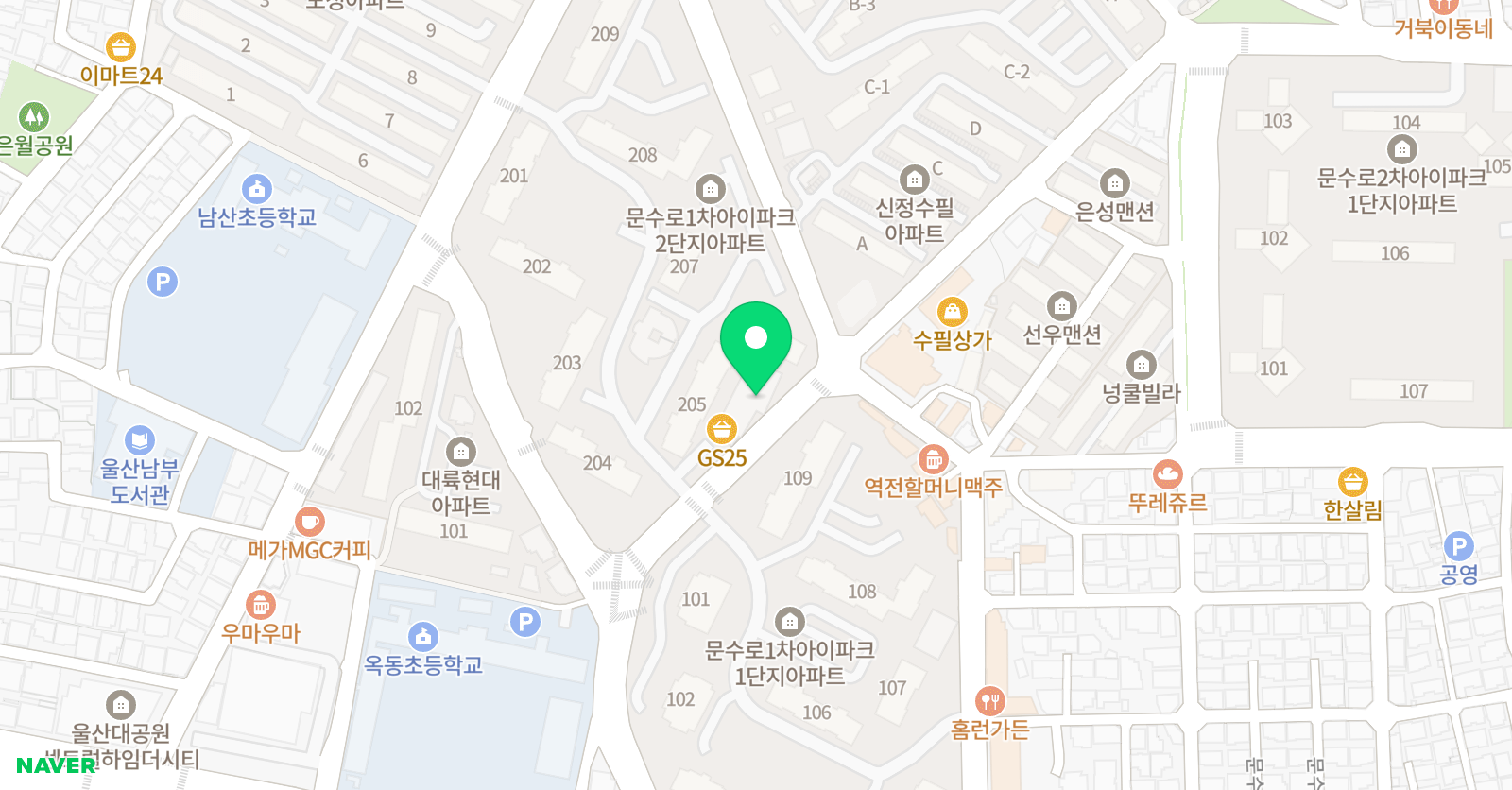 새힘국어독서토론논술교습소 위치