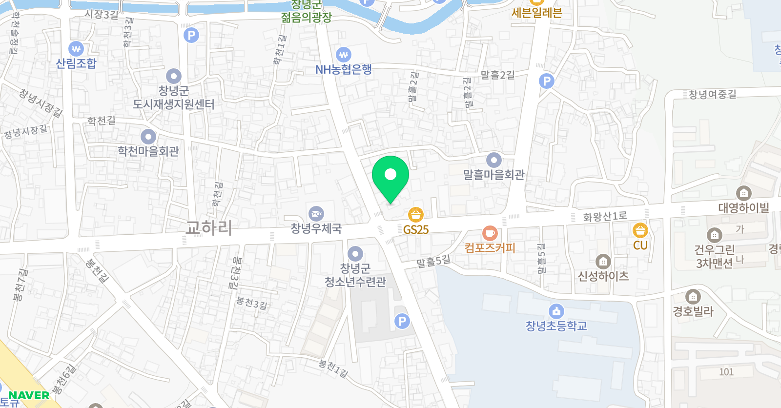 E&C멘토 학원 위치