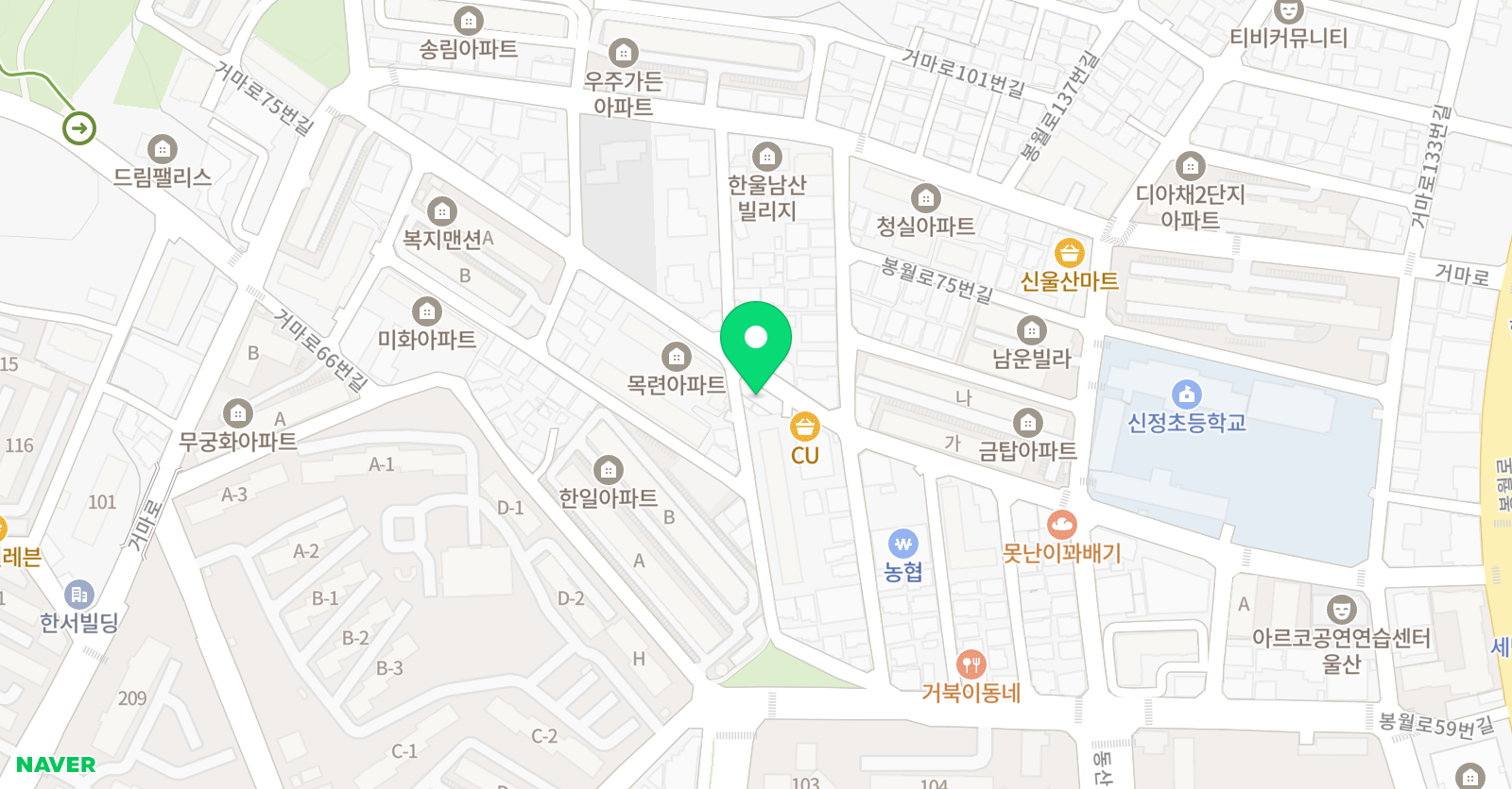 리드인 독서학원 위치