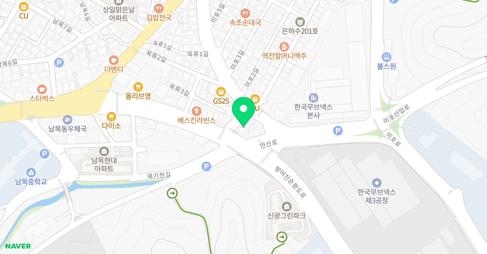 유니브 위치
