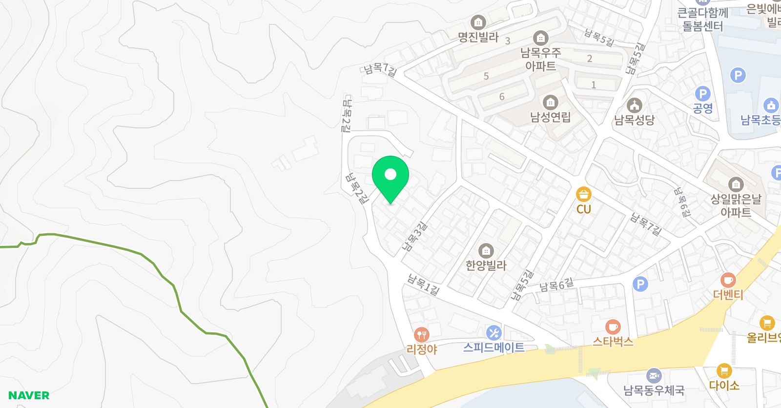 스폴 어학원 울산동구캠퍼스 위치