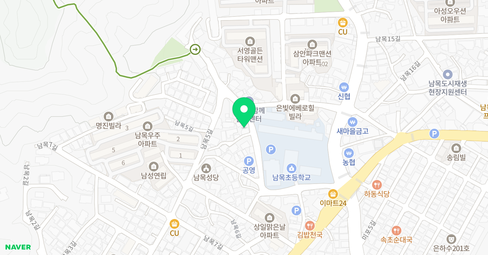 조은피아노 음악교습소 위치