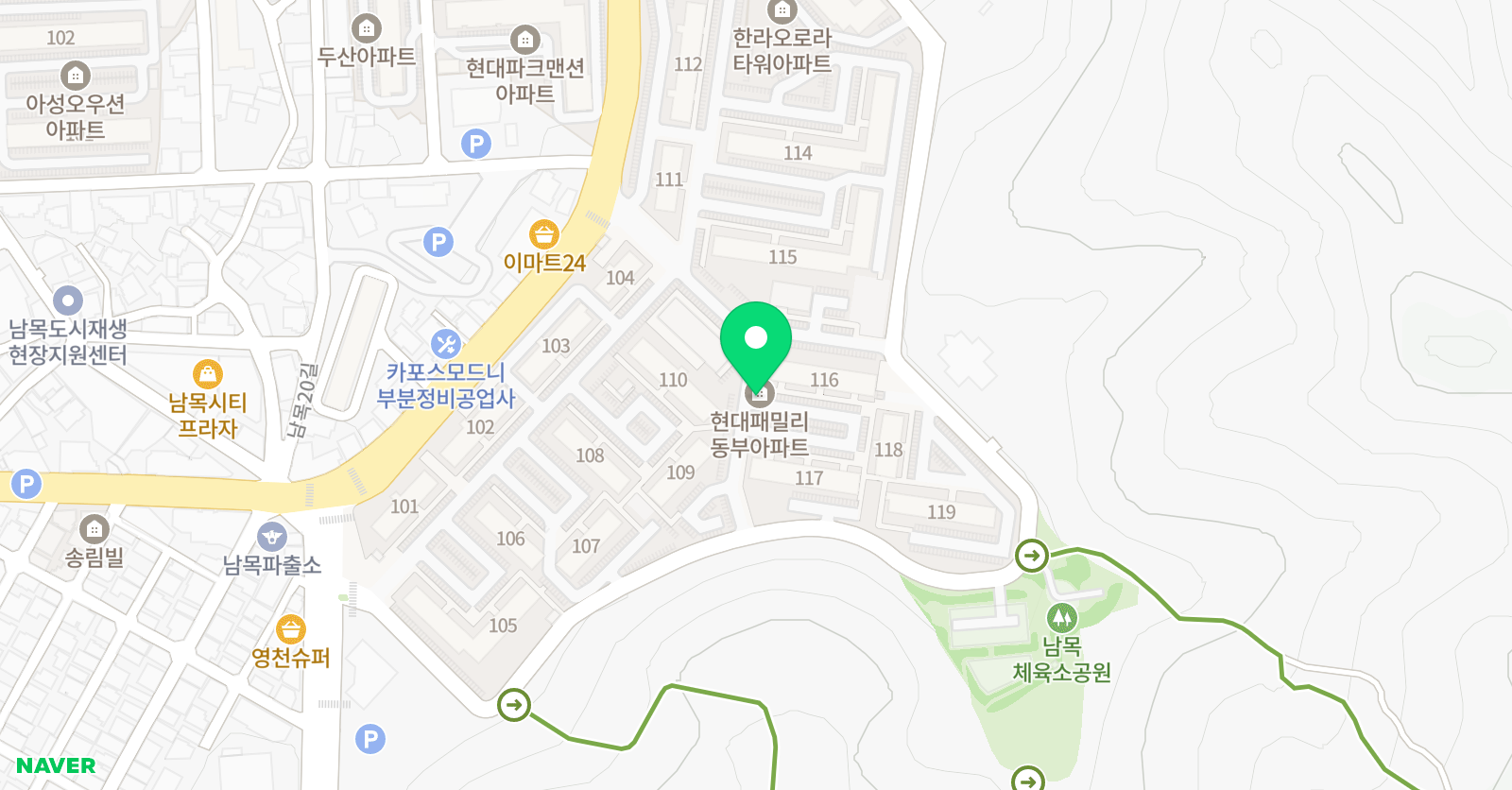 아이러브 피아노음악교습소 위치