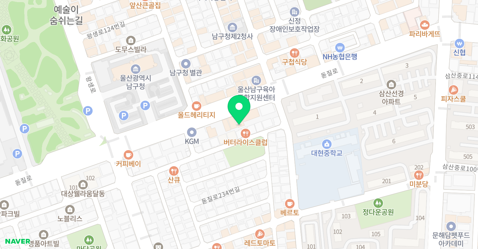 네오뮤직 음악학원 위치