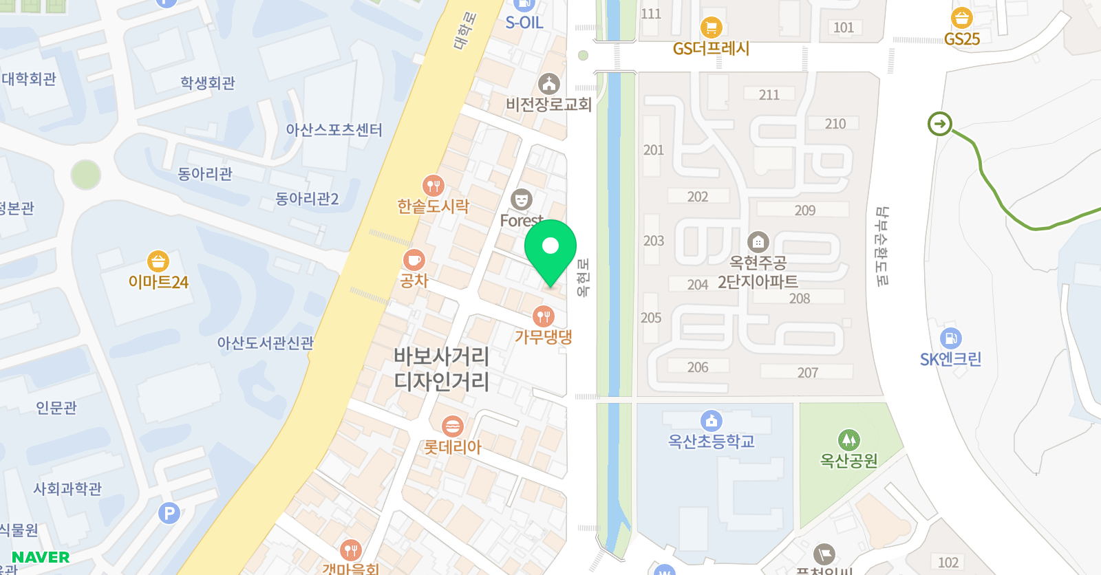 준쌤 수학학원 위치