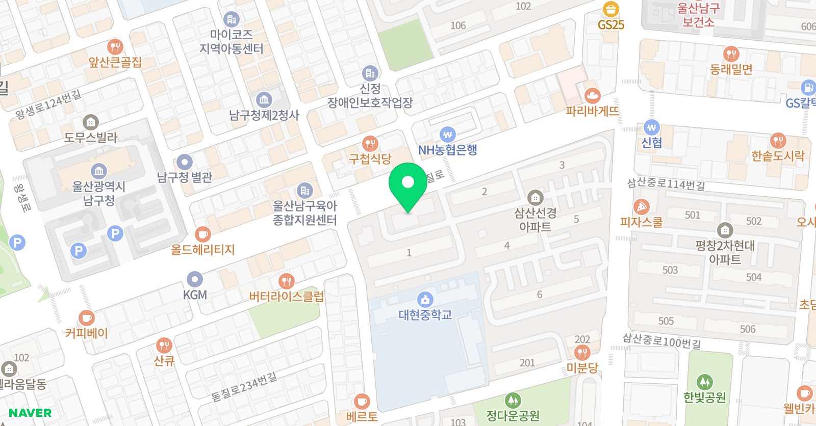 릴리 무용학원 위치