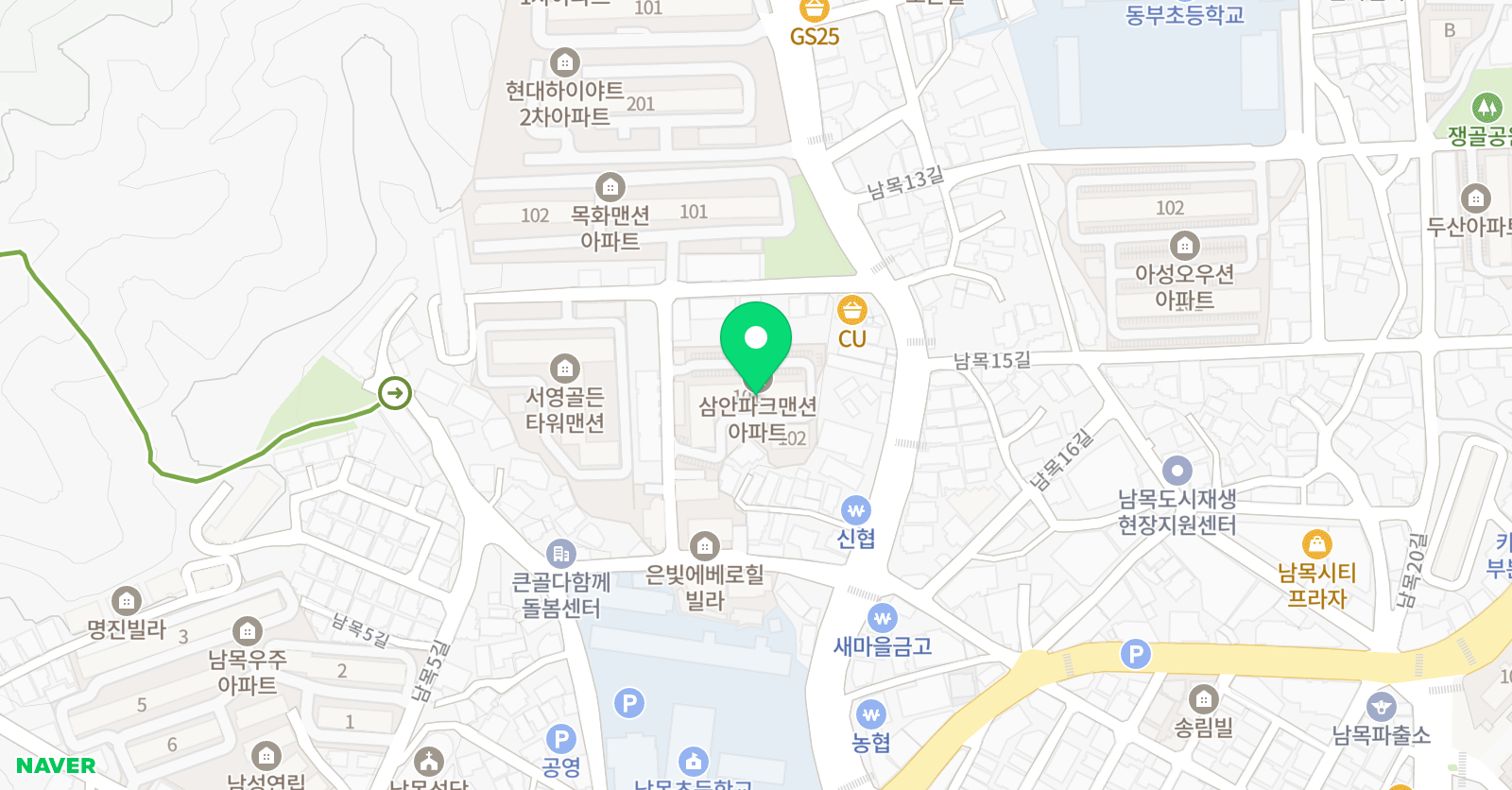 즐거운시연쌤 공부방 위치