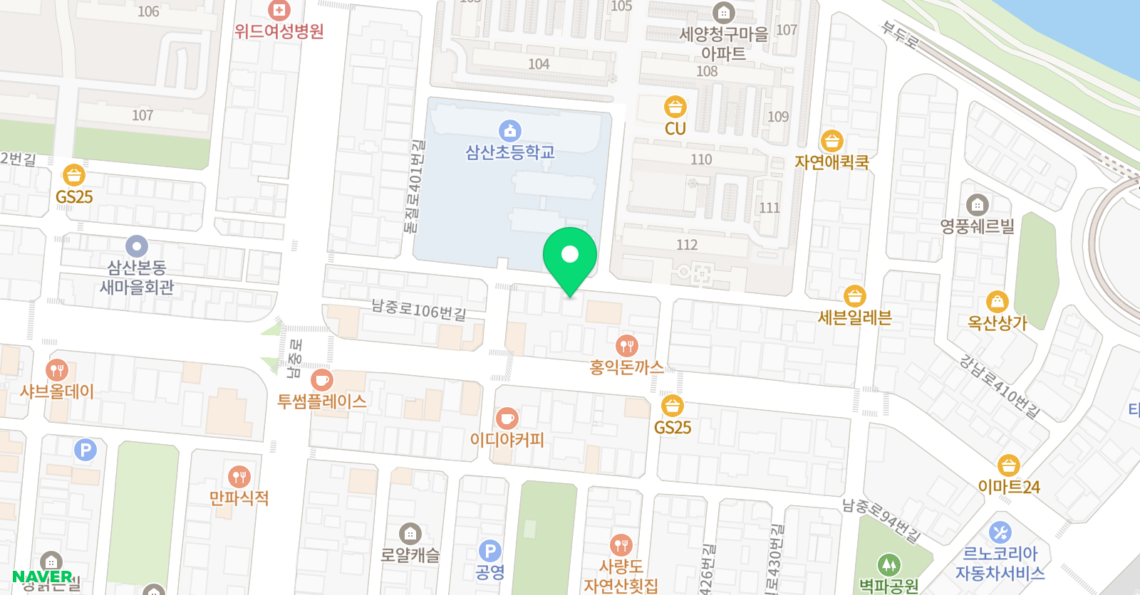 비바체피아노 미술학원 위치