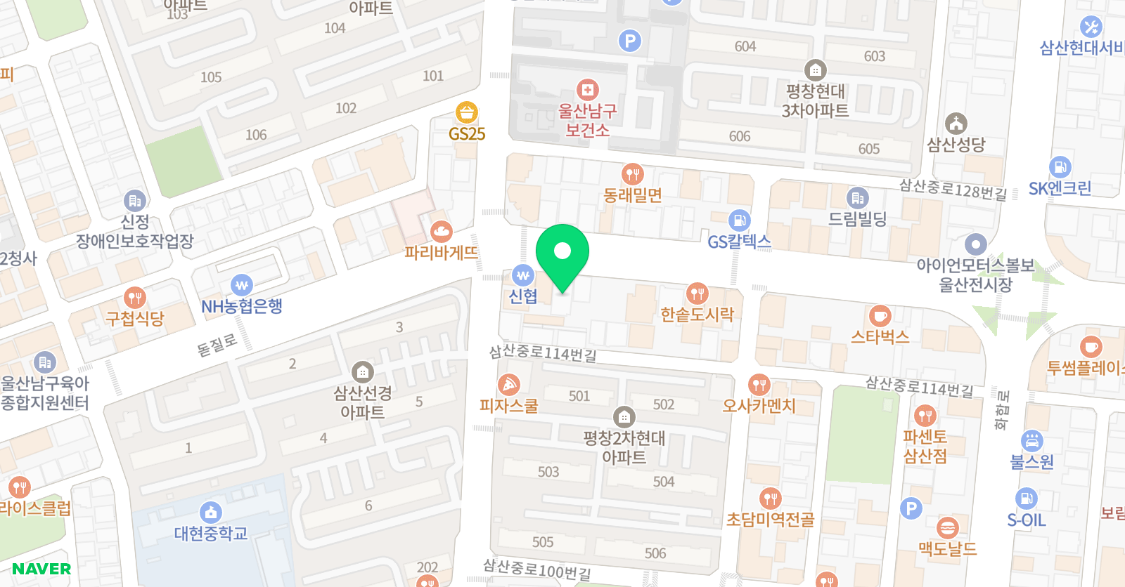 노마드 수학전문학원 위치