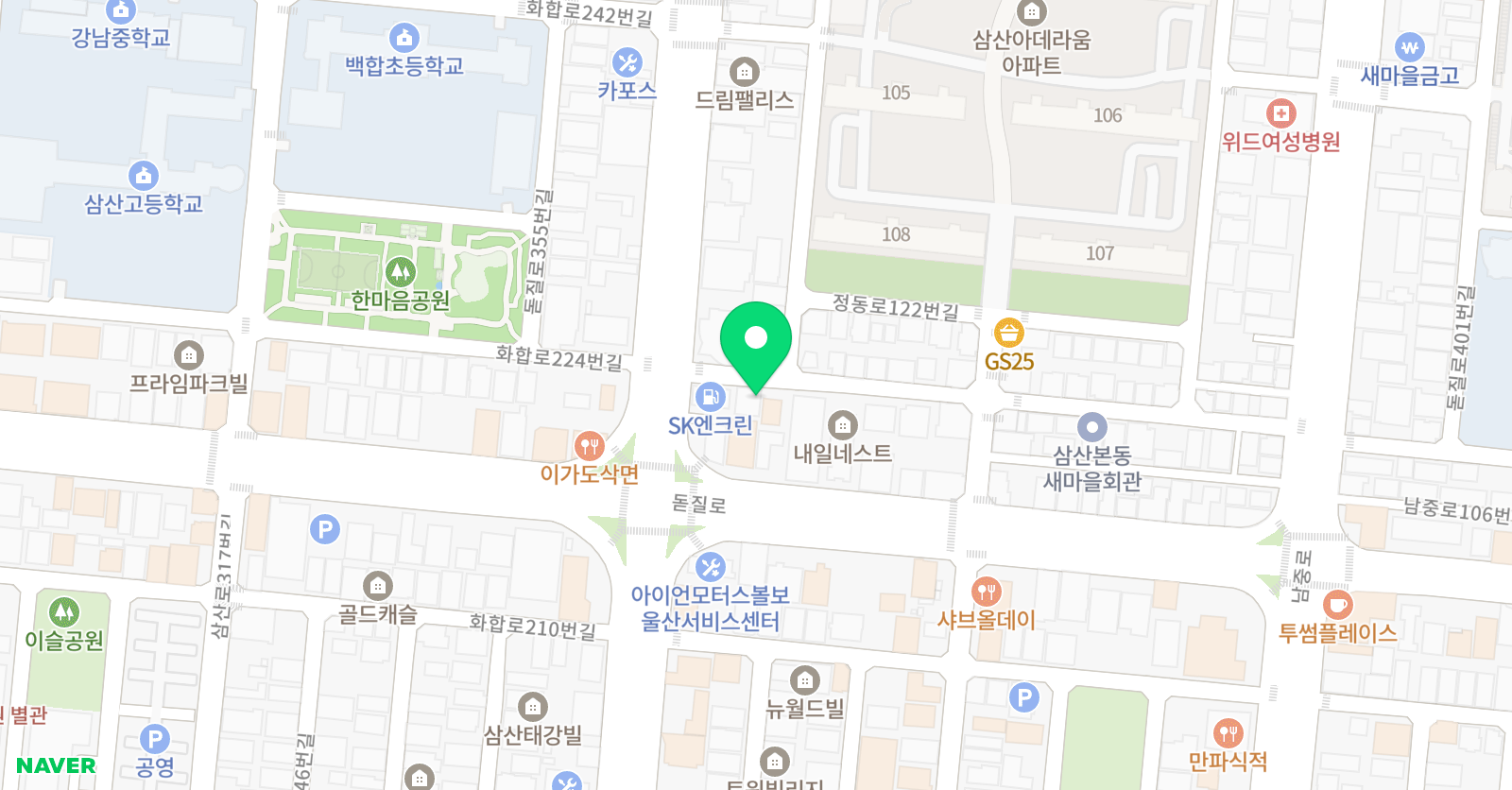 경도 수학 위치