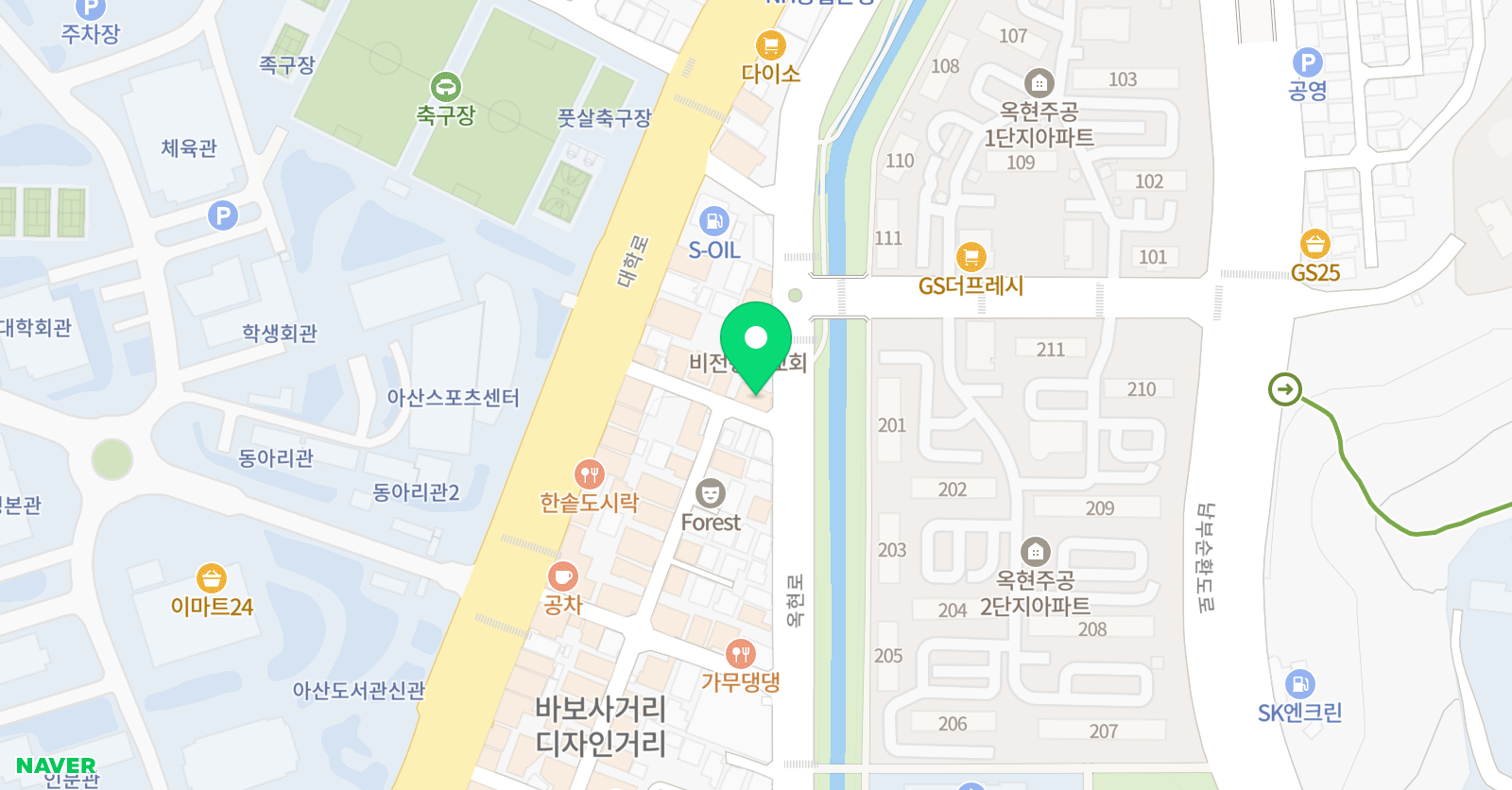 교 일학원 위치