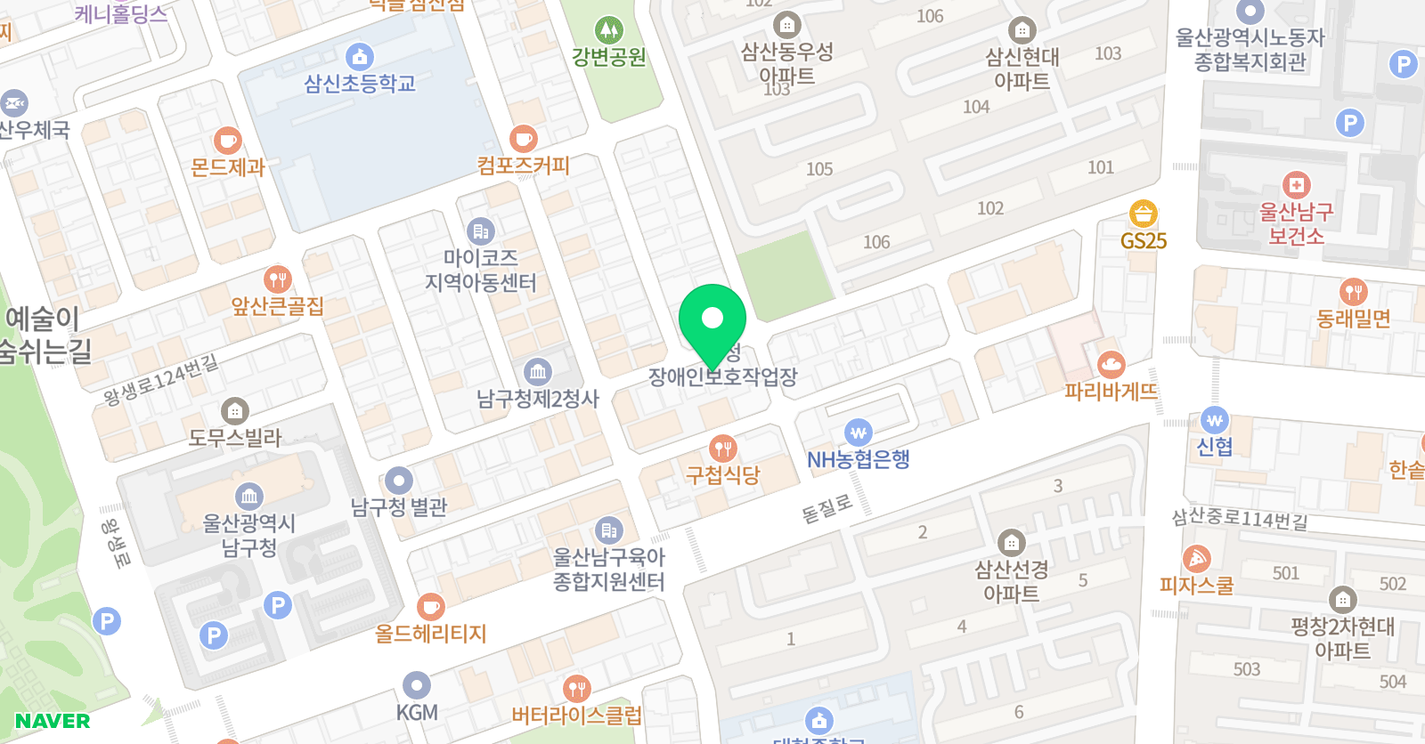 김성우 수학학원 위치