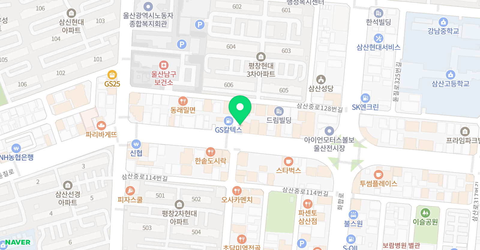 더마스터 과학수학영어국어전문학원 위치