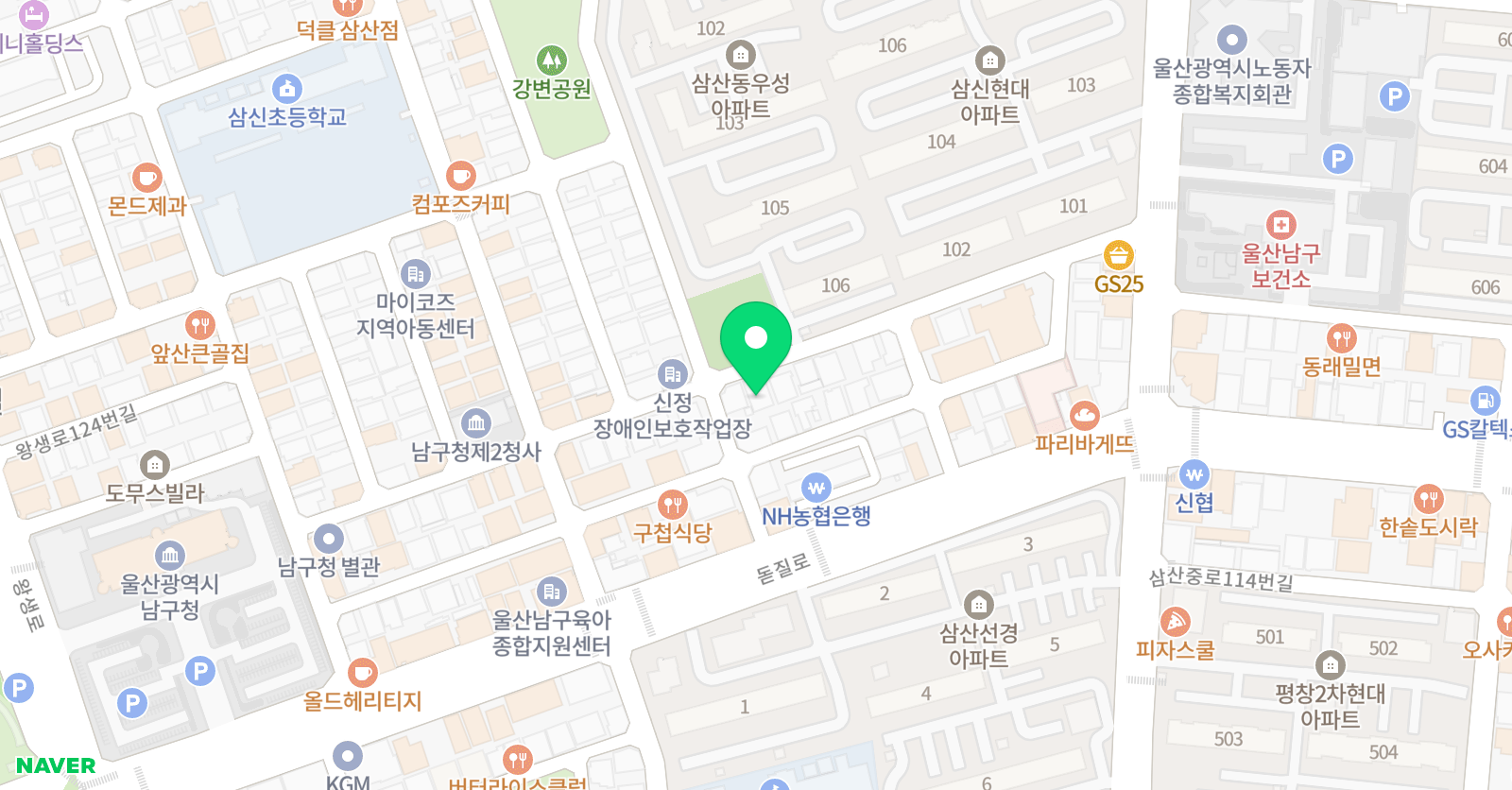 서현음악학원 위치