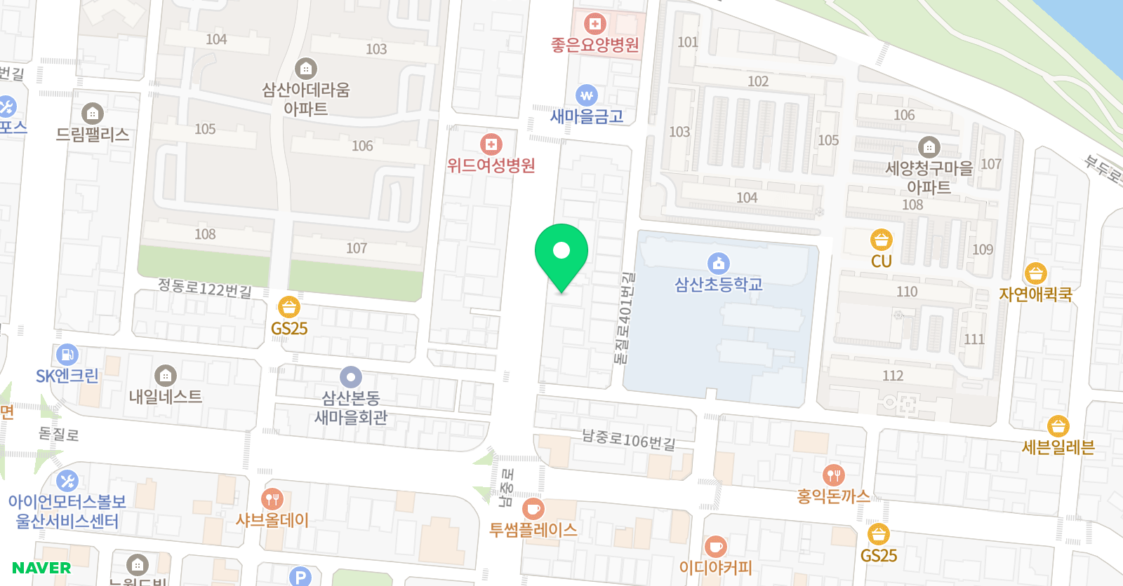 아이코닉 치어&댄스 올스타 아카데미 위치