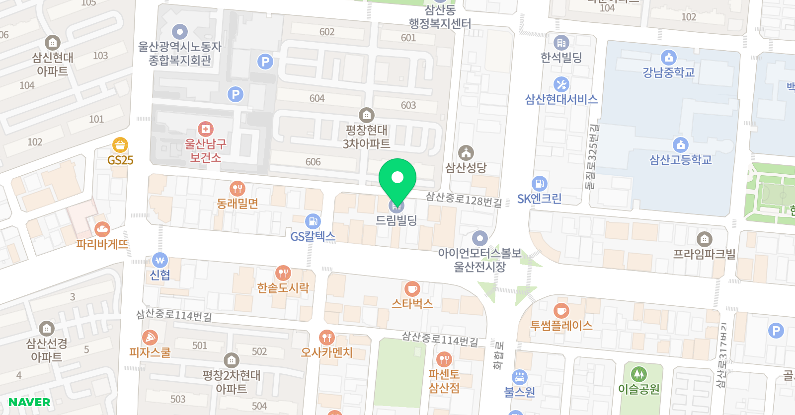 HSK 현대중국어학원 위치
