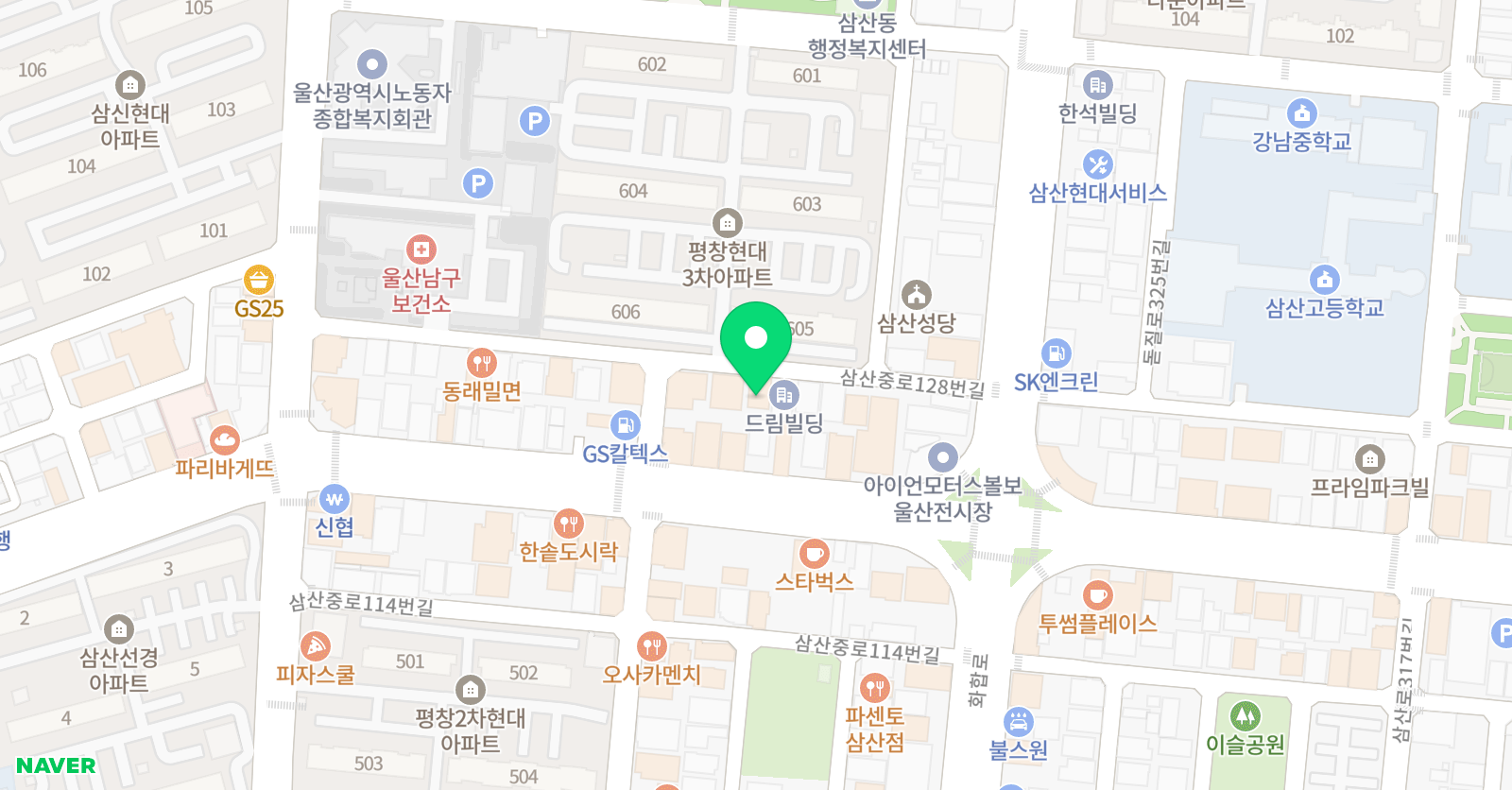 킹덤 태권도 위치