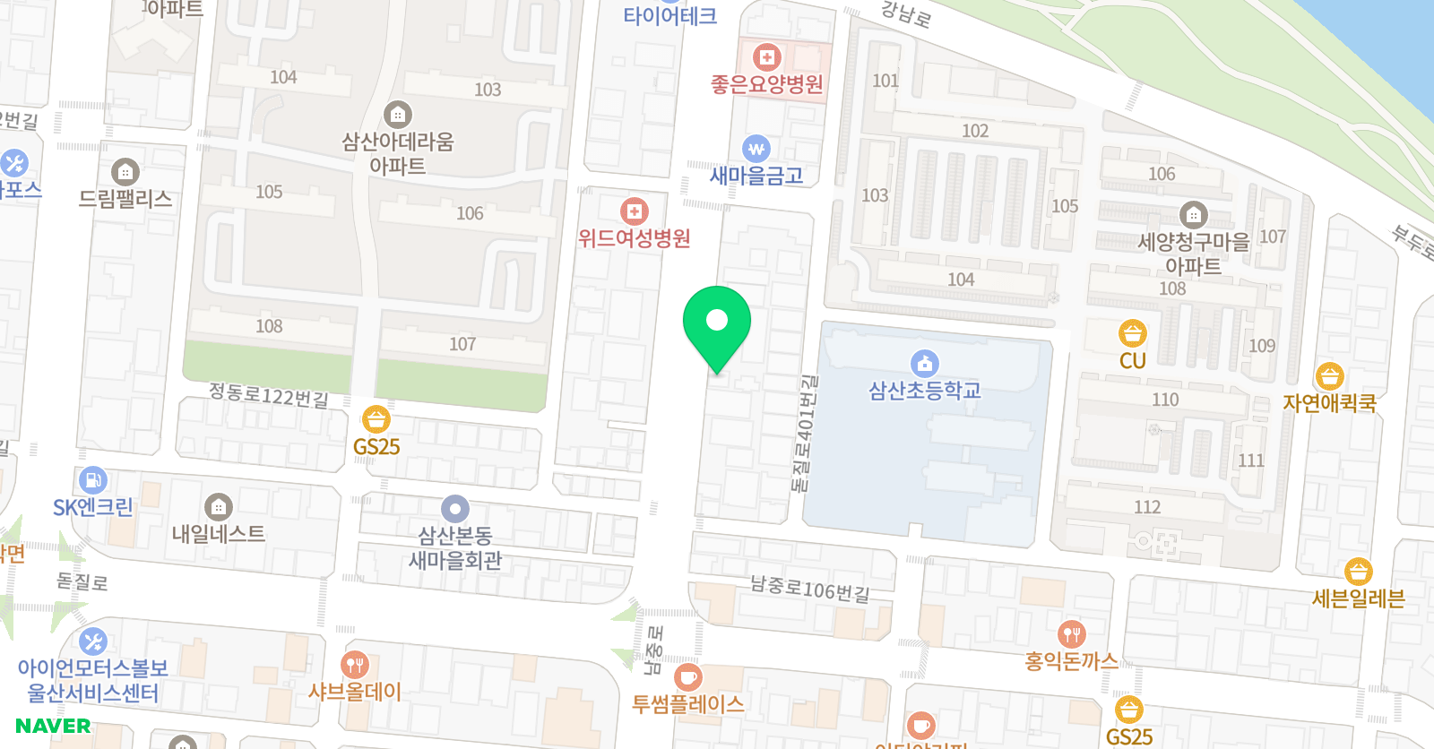 더오름 수학학원 위치