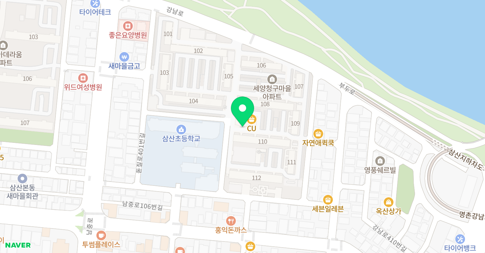 한우리 독서토론논술 울산남구삼산세양독서교실 위치