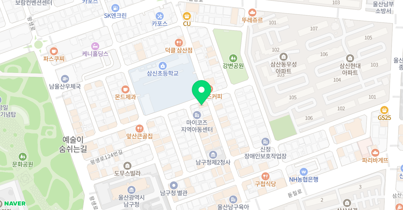 피츠로이 영어수학학원 위치