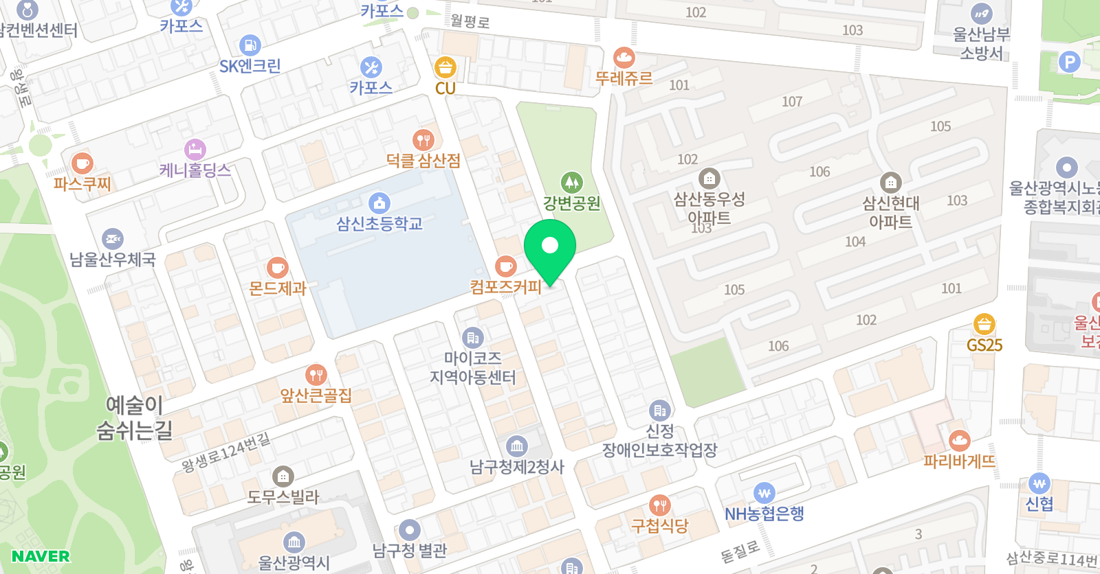 린피아노 음악학원 위치