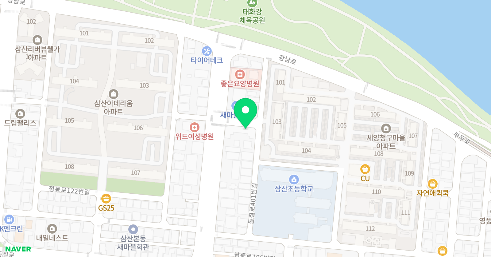 튼튼영어마스터클럽 교습소 위치
