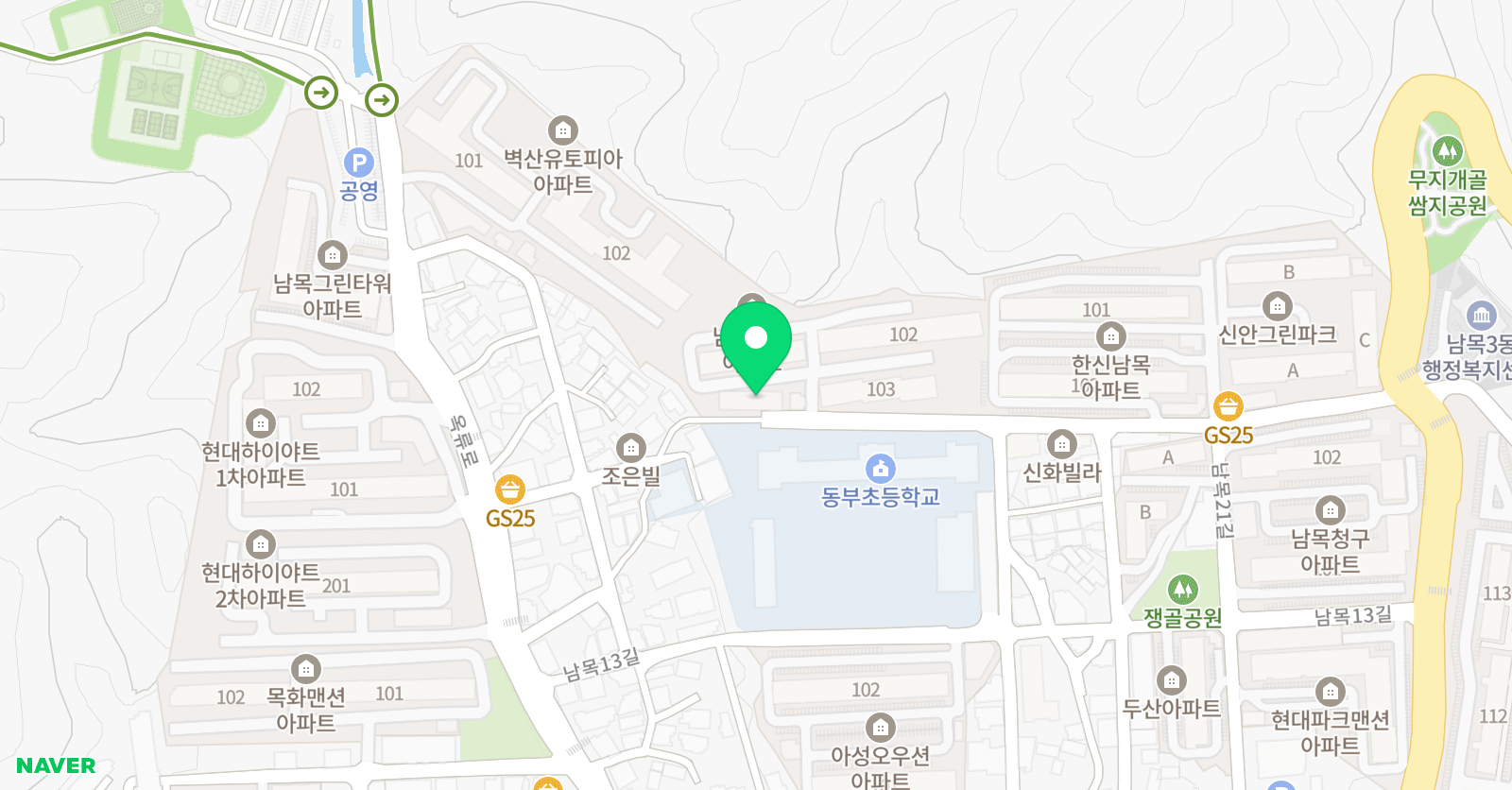 고은 피아노교습소 위치
