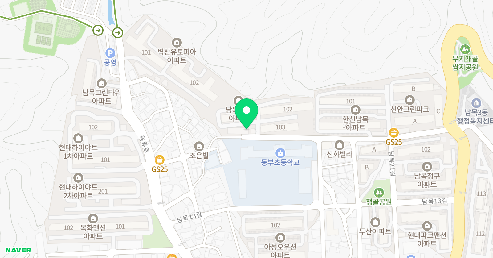 혜성 태권도 위치