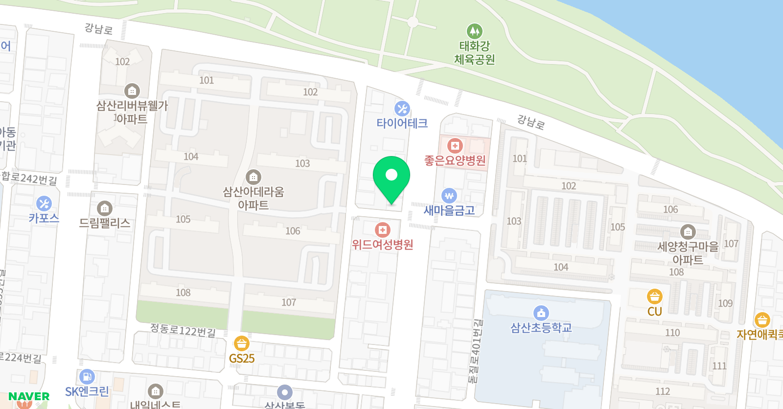 케이 국어영어수학전문학원 위치