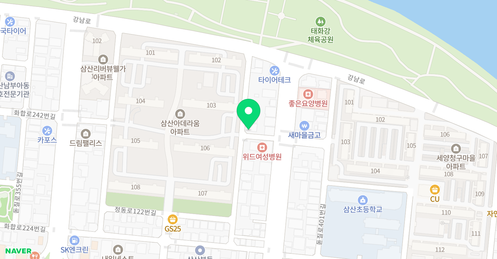 신선미 영어수학전문학원 위치
