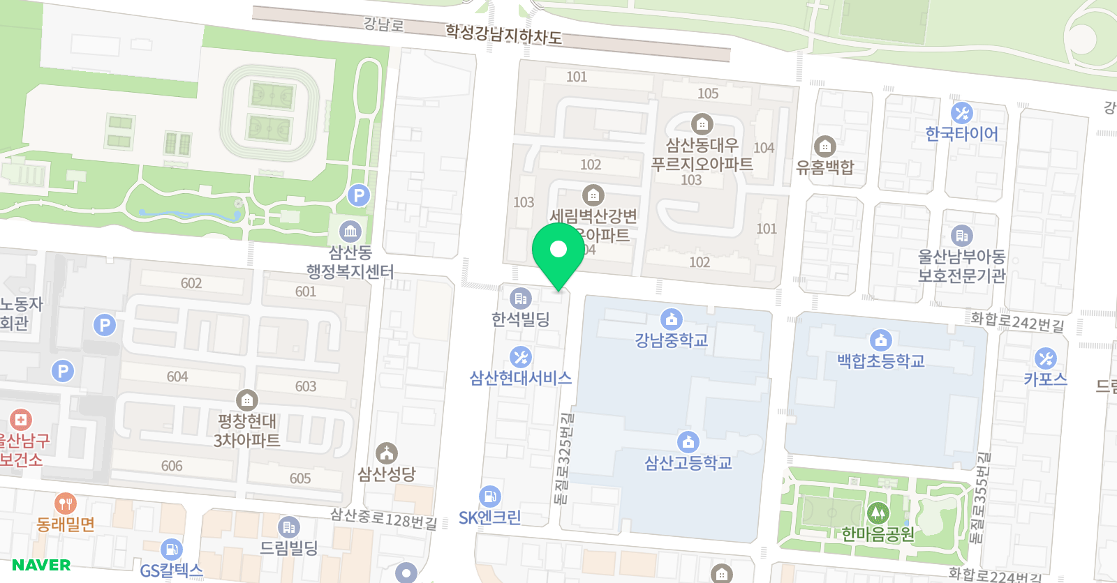 신나는클라라 음악학원 위치