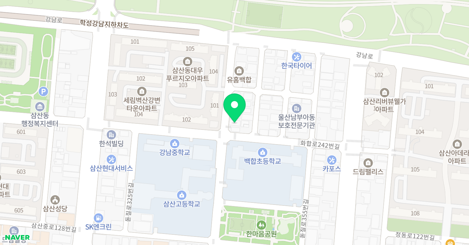 아인클랑피아노미술학원 위치