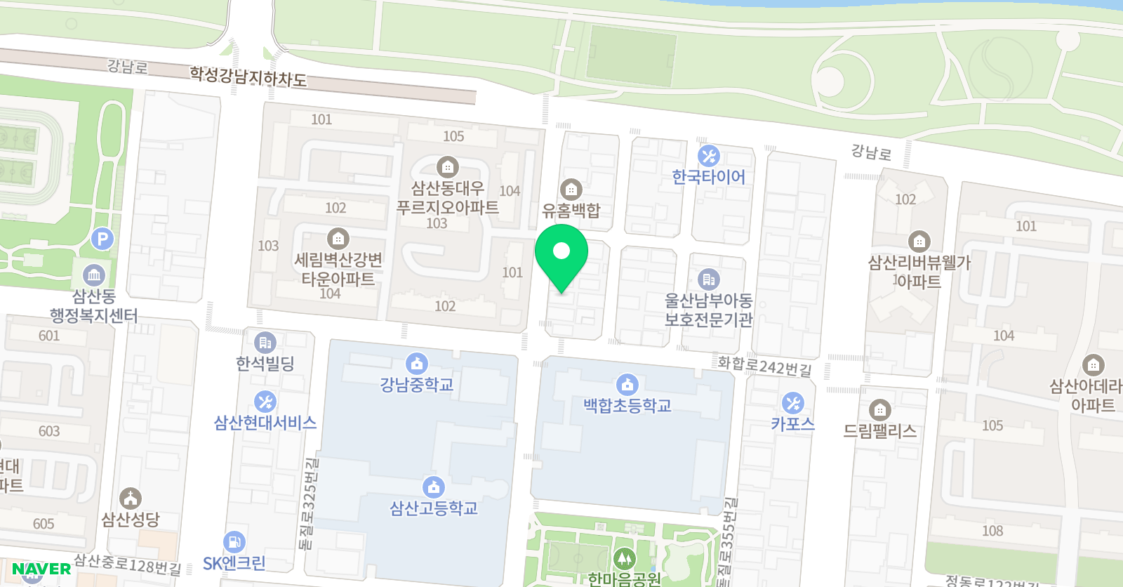 아트앤펀 미술교습소 위치