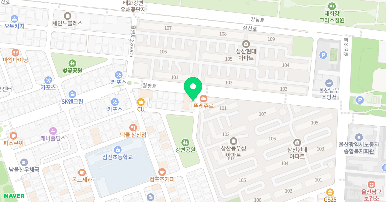 리드인 삼산점 위치