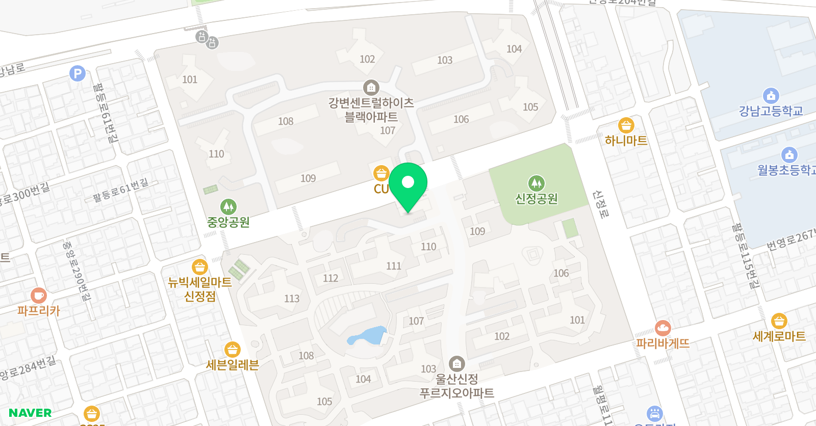 놀작마이아트 키나 미술교습소 위치