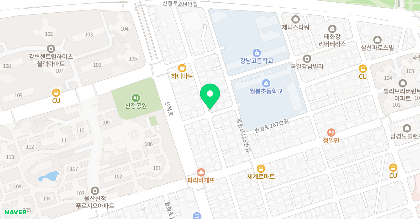아인 피아노 위치