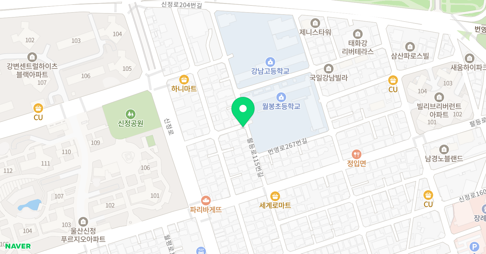 레벨업 수학 위치
