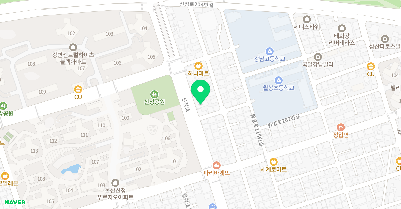 제이 영어학원 위치