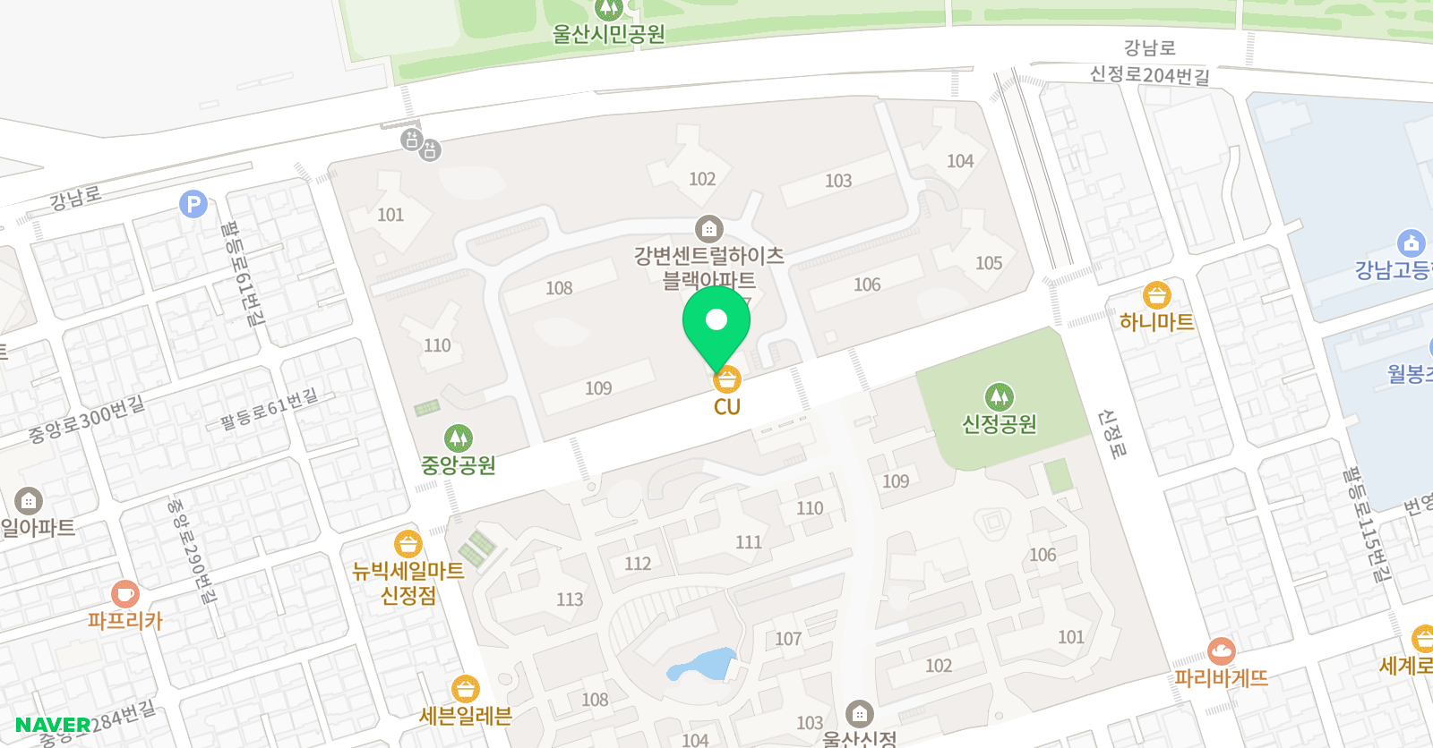 계명 태권도 위치