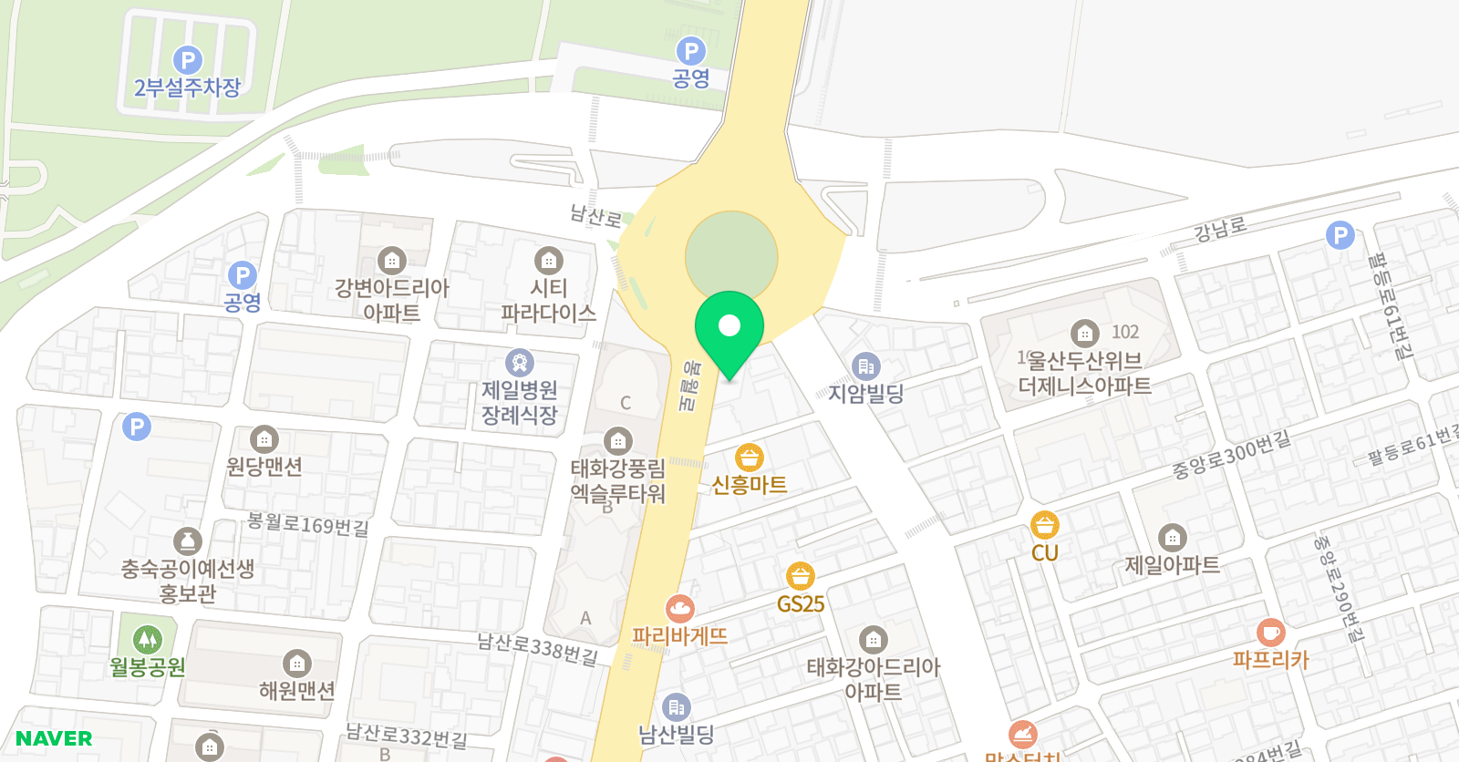 댄스포라이프 본점 위치