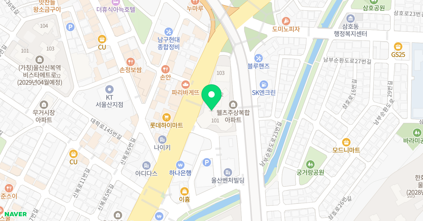 브릿지 영어학원 위치