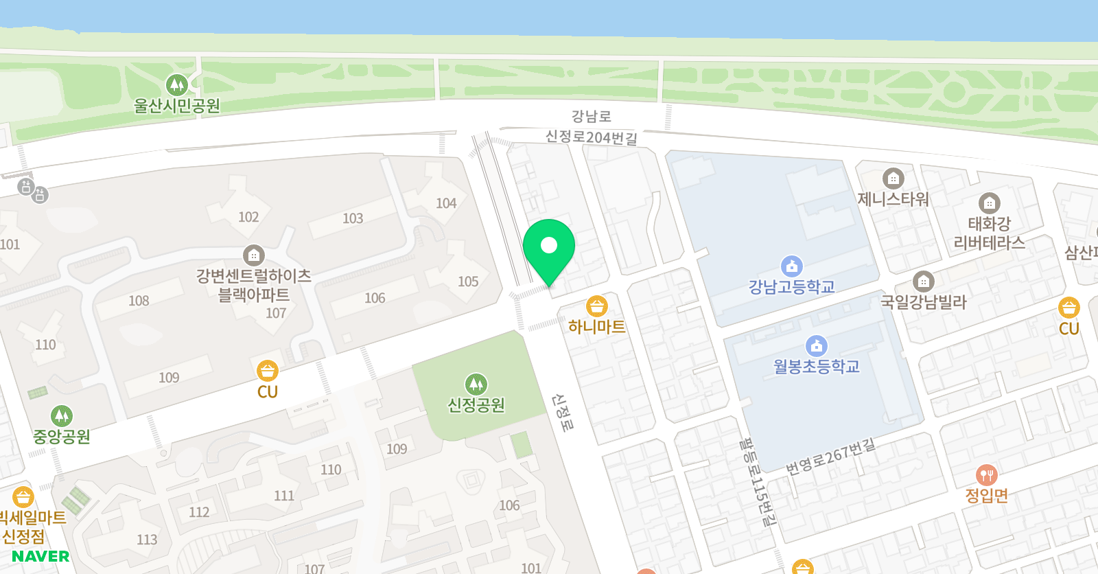 한우리 독서토론논술 신정월봉독서논술교습소 위치