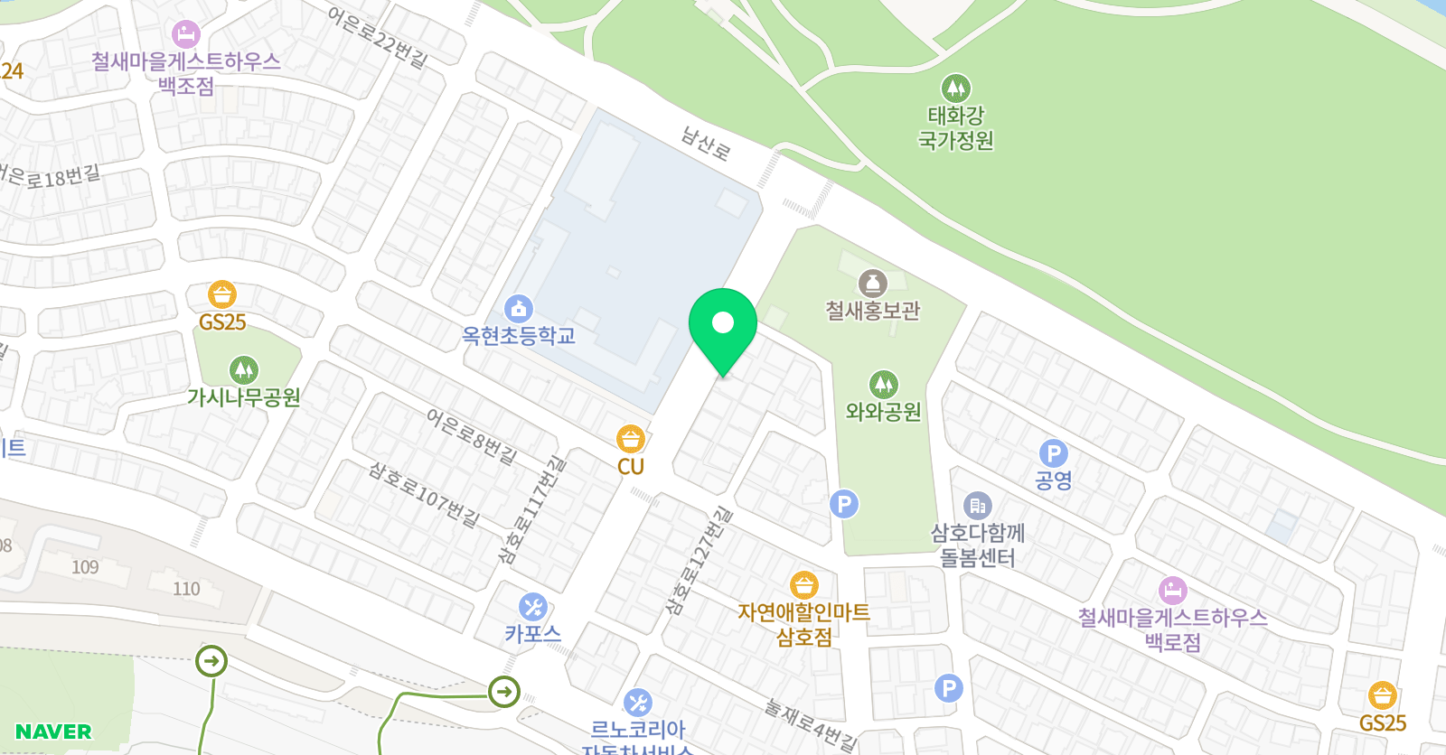 한일 태권도 체육관 위치