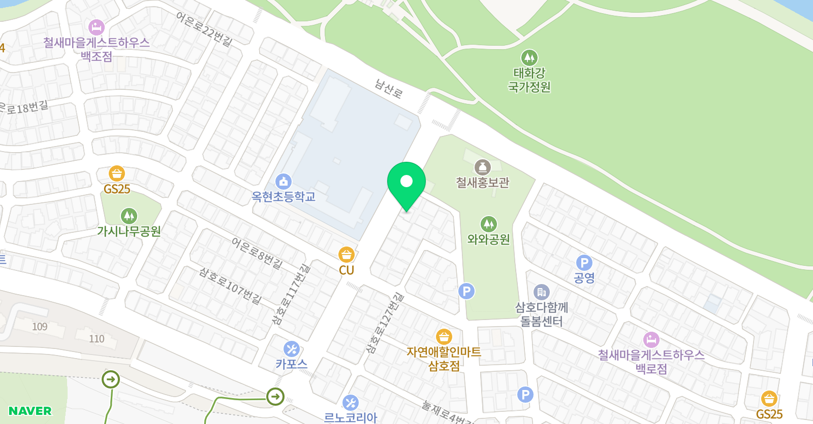 물고기와아이 미술학원 위치