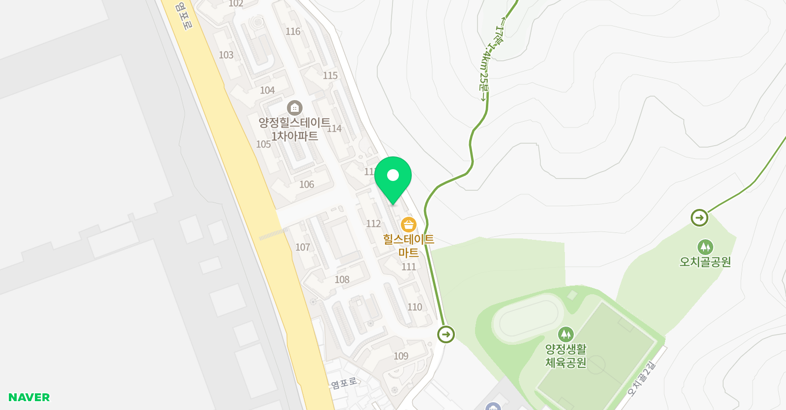 아이엠 미술학원 위치