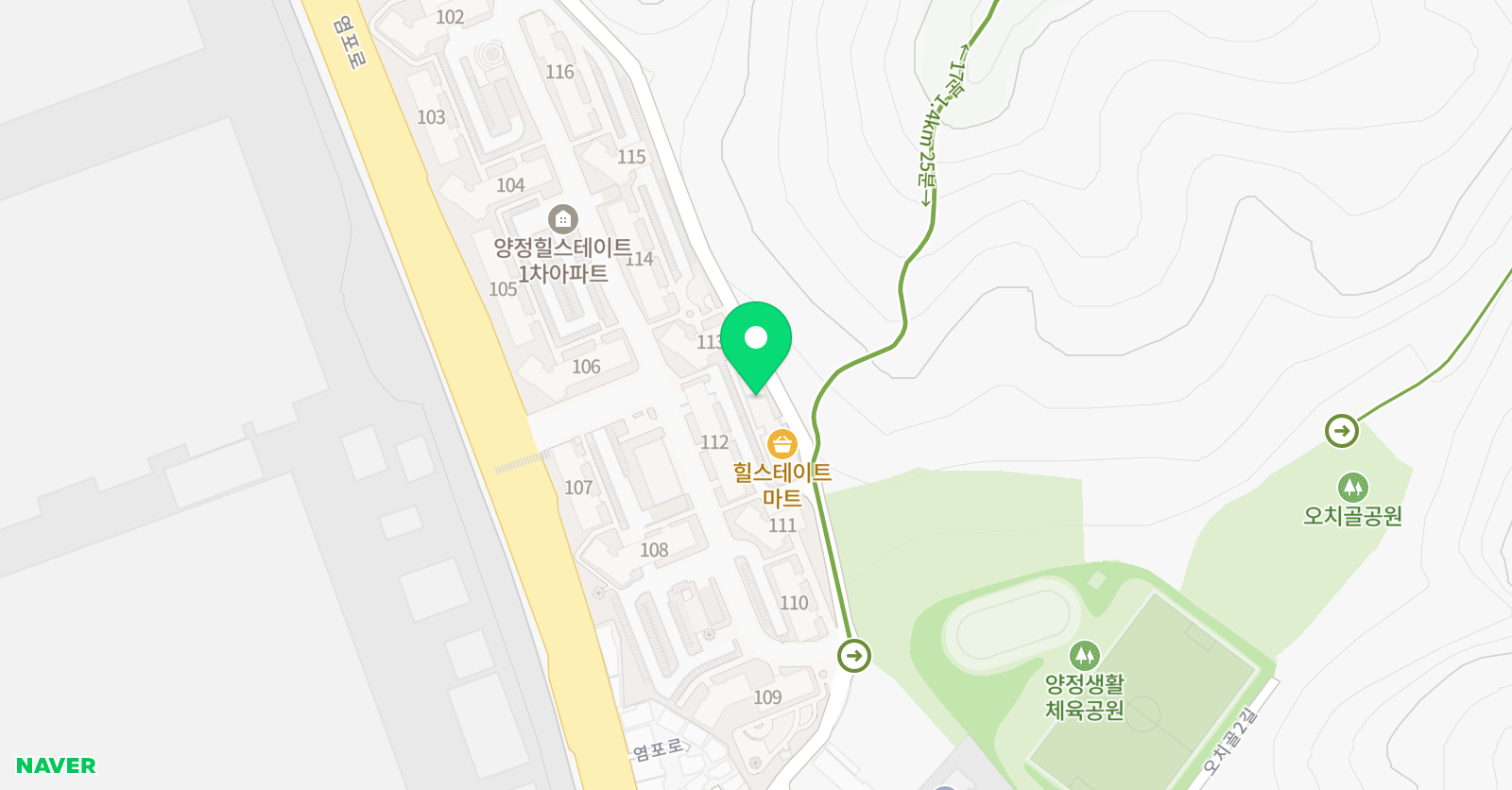 북구예원 음악학원 위치